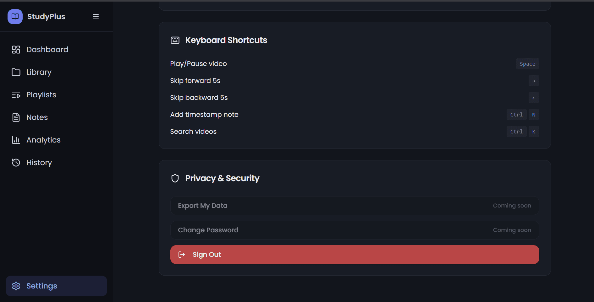 Keyboard-First Experience - View 1